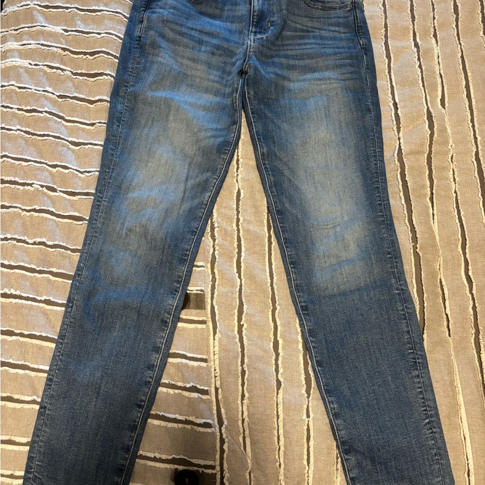 American Eagle Women’s Jeggings Classic Blue Size 10 (Next level stretch)